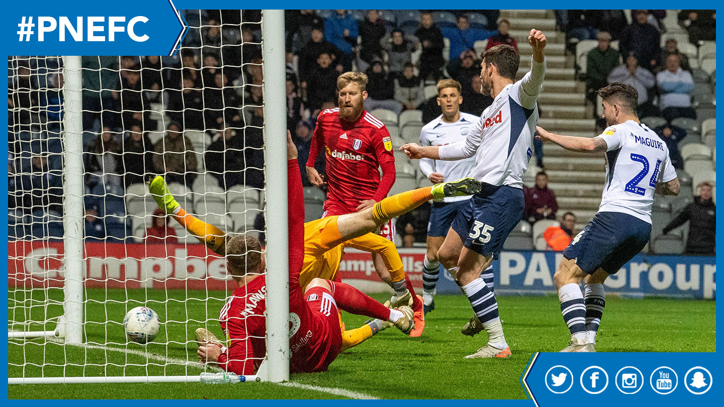 Preston North End vs Fulham / Twitter