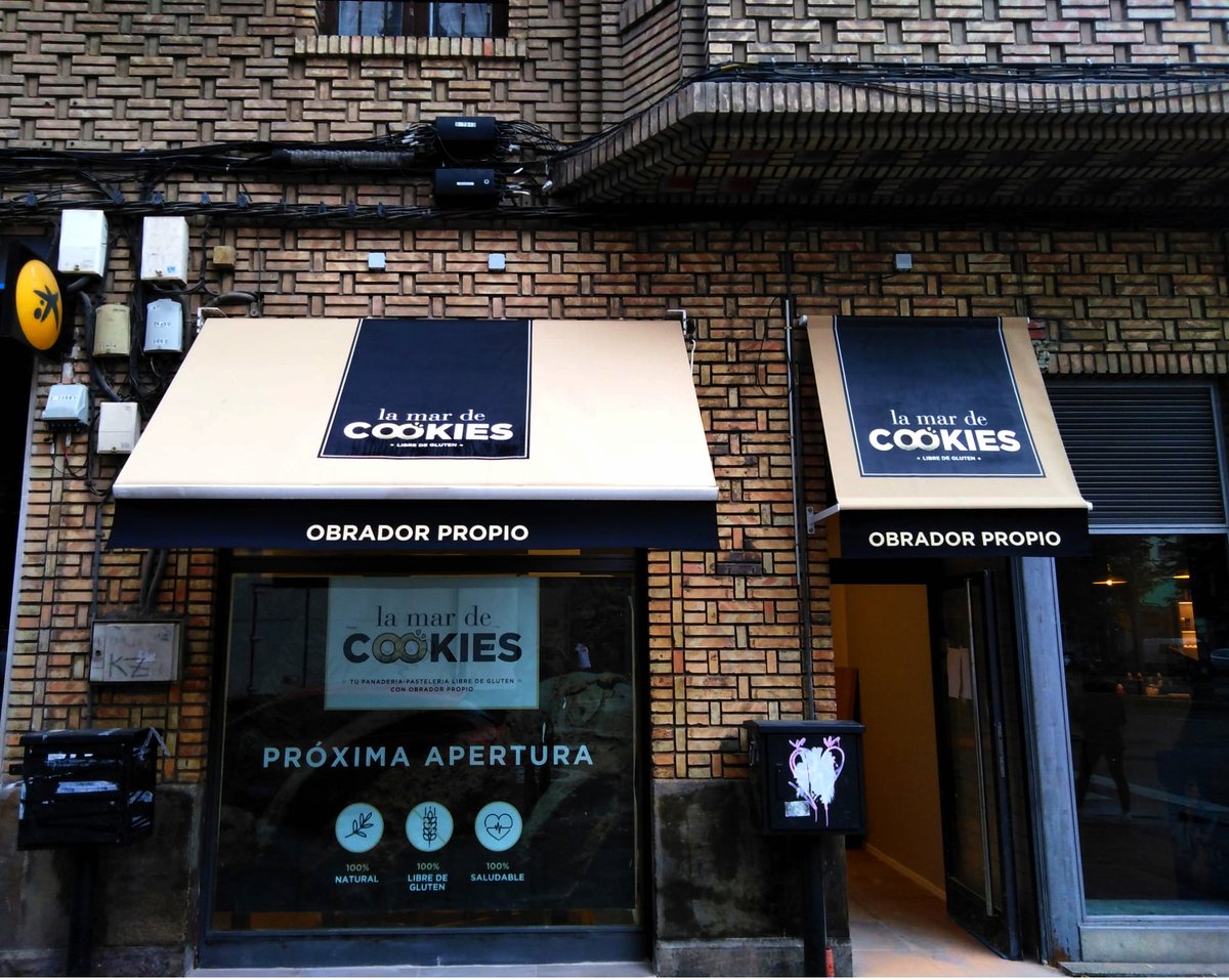 Gracias a <a href="/LaMardeCookies/">LaMardeCookies</a> por confiar en nosotros para vestir vuestra fachada!! Habéis probado ya su repostería?? Tienen todo superrico 🥐🍪🍩

Esperamos que estéis content@s con el resultado!!