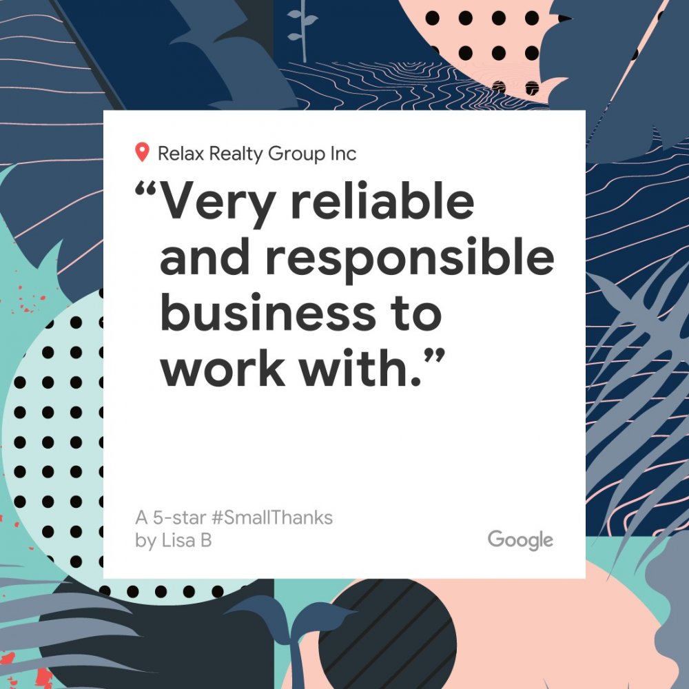 RelaxRealtyBuzz's tweet image. We appreciate our customers and the 5 star reviews.  RelaxRealtyGroup.com