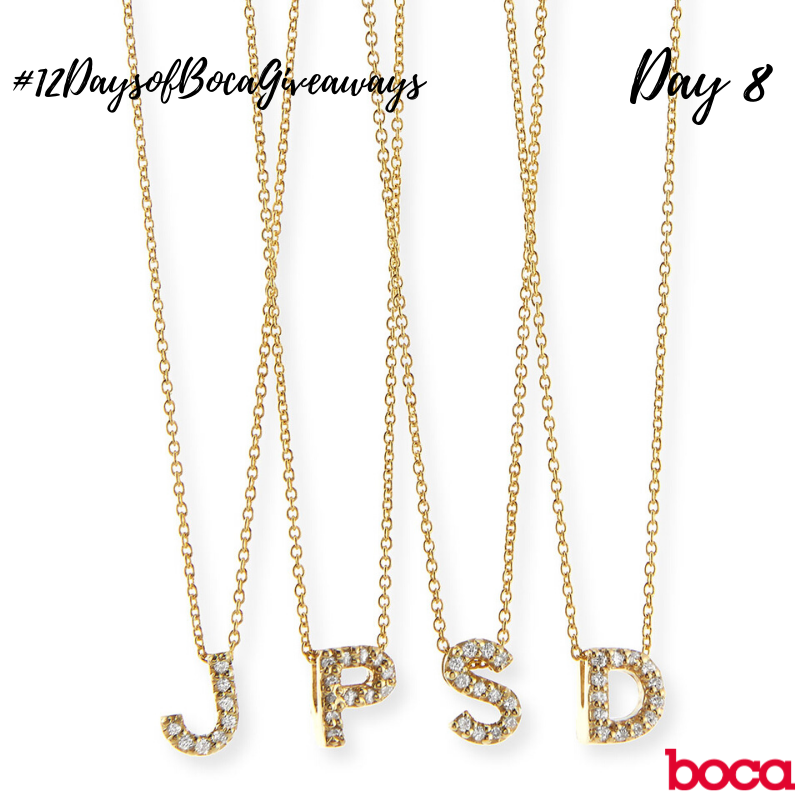 bocamag's tweet photo. Day 8 of #12DaysOfBocaGiveaways...
@Jayfederjewelers Diamond/Gemstone Letter necklace
(valued at $500)
Enter to win: https://t.co/npOeULrc8u
For more information visit: https://t.co/jMh97M9CZv
Tag all your friends and share this post
#BocaMag #BocaMagazine https://t.co/O2h7mW1bUu