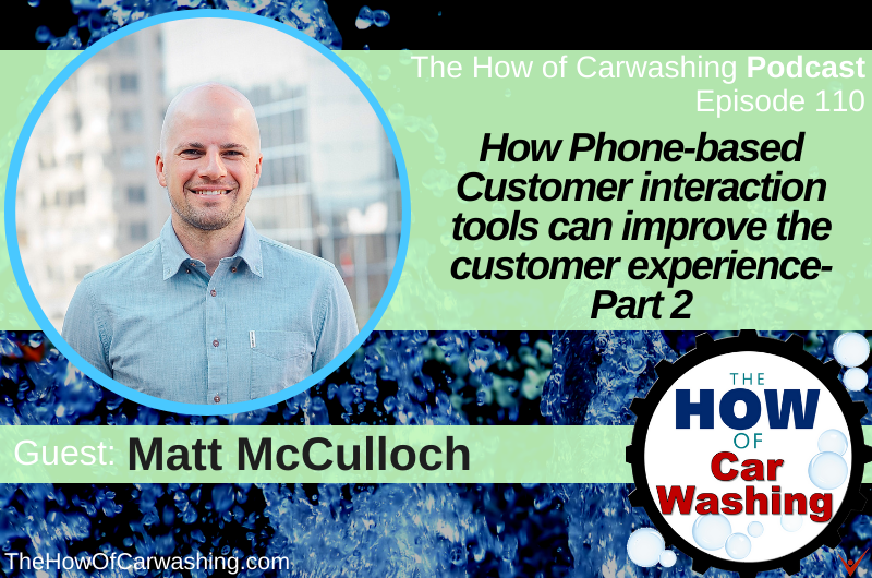 CarWashDavid's tweet photo. Episode 110: How Phone-based Customer interaction tools can improve the customer experience Part 2. Guest Matt McCulloch from Mosaic goes over the main functionality points of the POS System Mosaic. Listen Free https://t.co/RkHGwB0vGP https://t.co/sTzyt79UWg