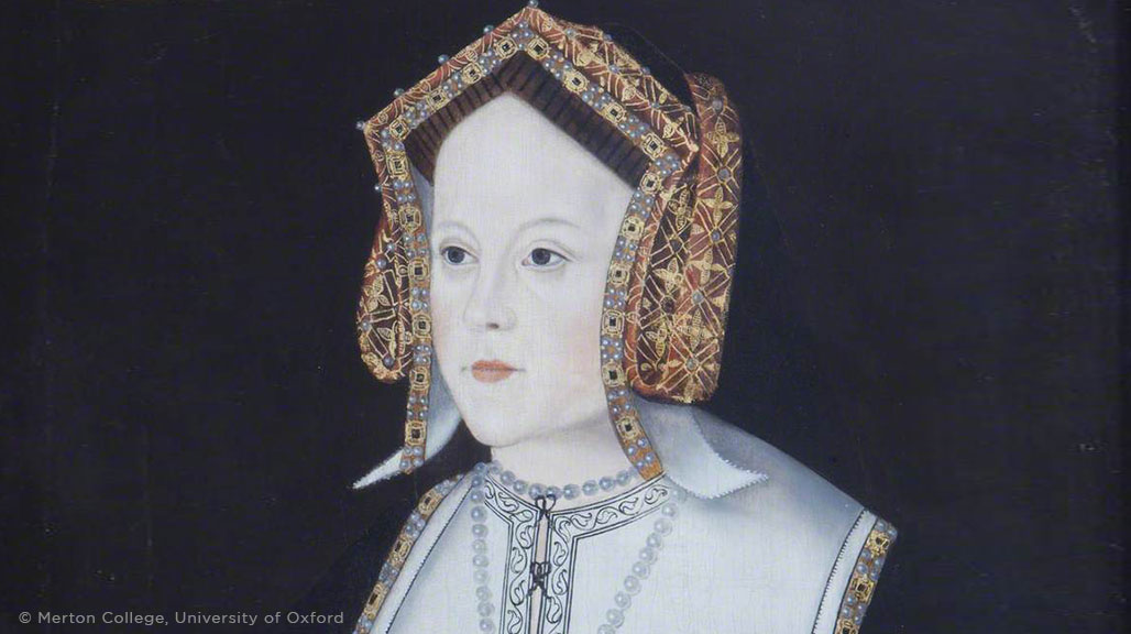 Happy Birthday to Katherine of Aragon, born #OTD in 1485 🎈 Katherine married Henry VIII in 1509. She was well educated and politically astute. At first, Henry and Katherine were happily married and a powerful couple, until Henry fell for Anne Boleyn... bit.ly/KatherineofAra…