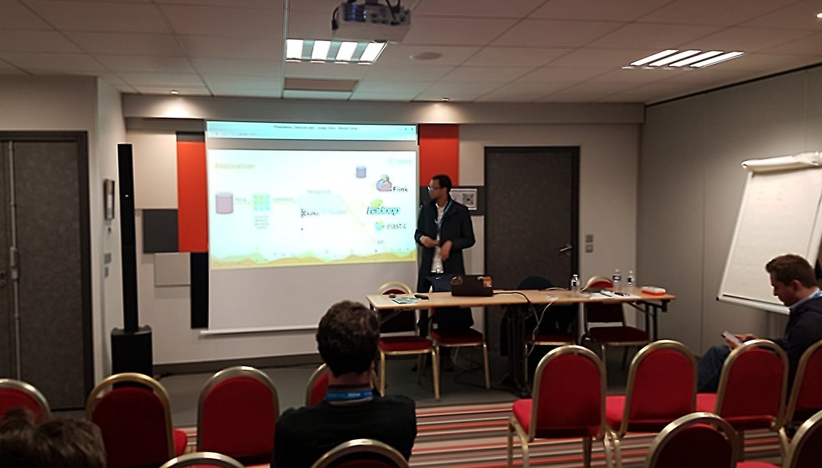 egwada's tweet image. Bravo Yabir ! Elle était parfaite cette démo @debezium ! Changement temps réel de @MySQL vers @PostgreSQL via @apachekafka et #Ksql @OSS_Paris