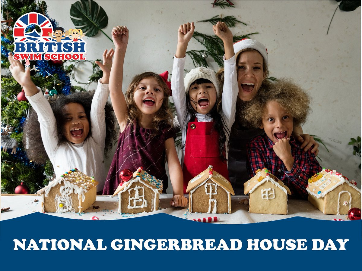 Tomorrow is National Gingerbread House Day! Gather the family together, bake up some gingerbread and start building your very own gingerbread house. Consider adding a pool to share the benefits of swimming with your gingerbread boys and girls! Give... sluri.us/hcesffmh9