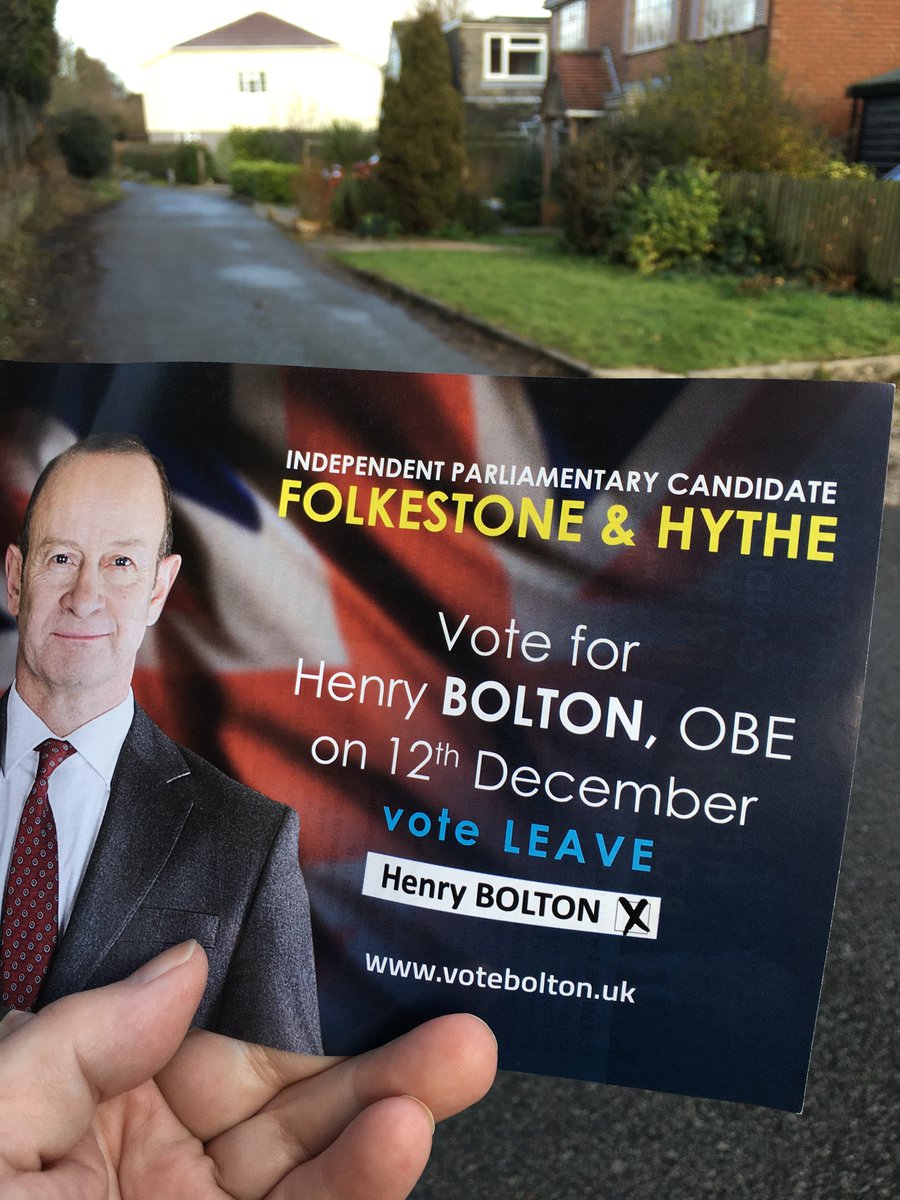 _HenryBolton's tweet photo. The last leaflet of the campaign! 

In case I didn’t manage to post one through your door, I’ve attached photos. I also apologise (there are some 54,000 houses in #Folkestone &amp; #Hythe ). 

Do please vote tomorrow and, ideally #VoteBolton 😊#VoteIndependent 
#VoteBrexit https://t.co/Fv0d9pHyGH