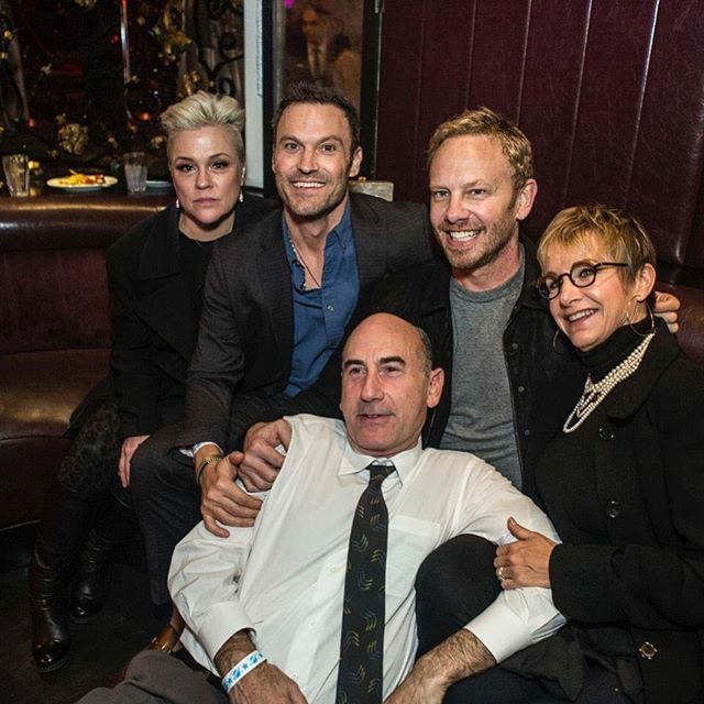 celisemccarthy's tweet photo. My BH90210 family came out to support @aren’t_you_that_guy #brianaustingreen @meganfox as they hosted the @pubgmobile #Fight4TheAmazon event to benefit @GlobalGreen. 
With PUBG MOBILE’s generosity 50,000 healthy indigenous trees will be planted to help r… https://t.co/Eyv65zZVpK https://t.co/t3i4iofF9S