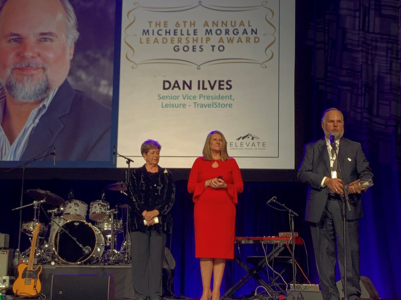 Signature Travel Network announced that Dan Ilves of TravelStore was the 2019 recipient of the Michelle Morgan Leadership Award at its annual sales conference in Las Vegas. Read more: bit.ly/2E6xwiB

<a href="/signaturetvlnet/">Signature Travel Network</a> <a href="/TSVacations/">TravelStore</a> #travelindustry #travel #luxurtravel