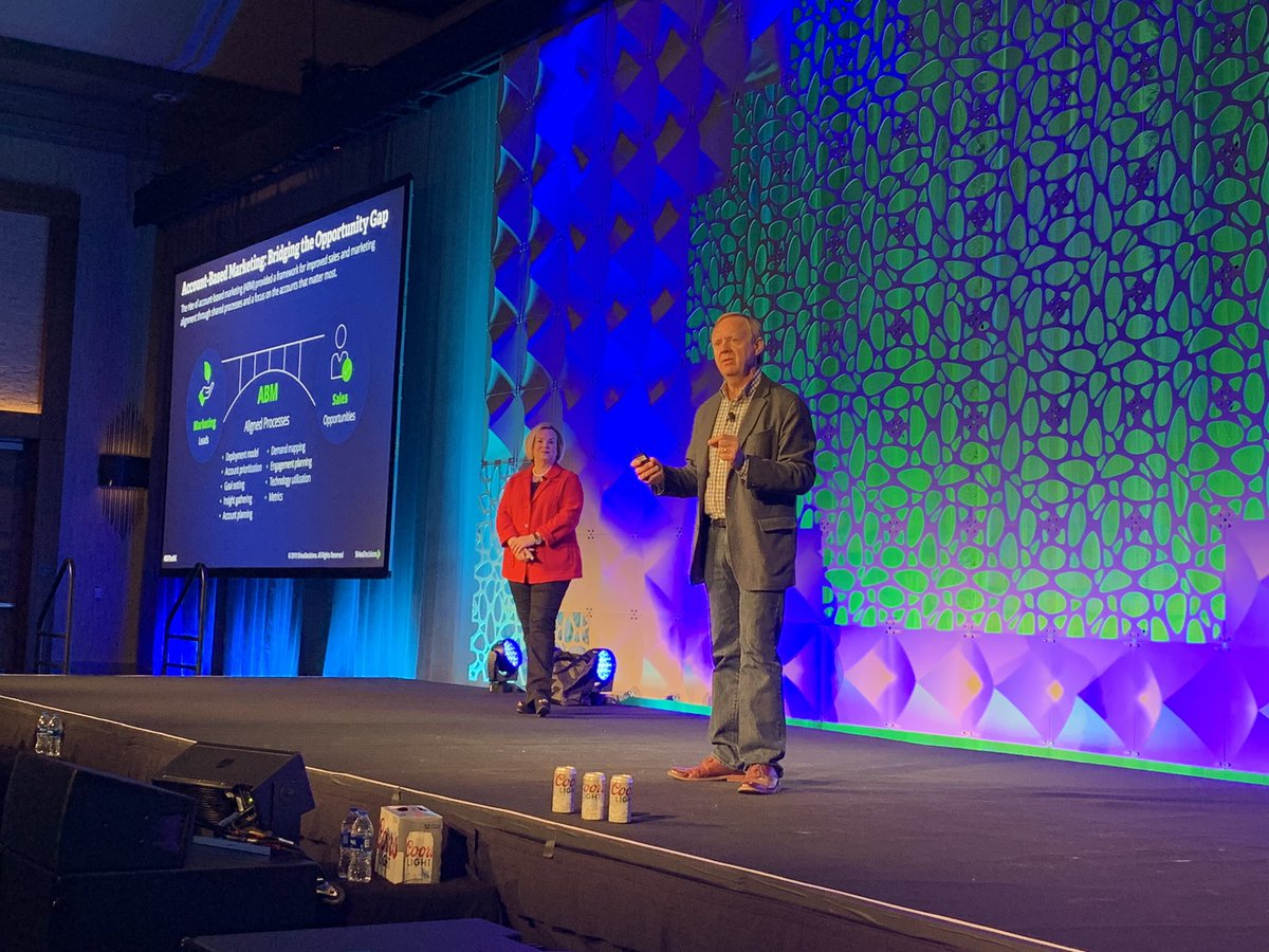 B2BJD's tweet photo. Who wants to buy beer one can at a time when you can buy a whole case case? Great opening analogy about individuals and buying groups from @bobpetersonmn and Vicki Brown #SDTechX https://t.co/wXYDd2Mt2H