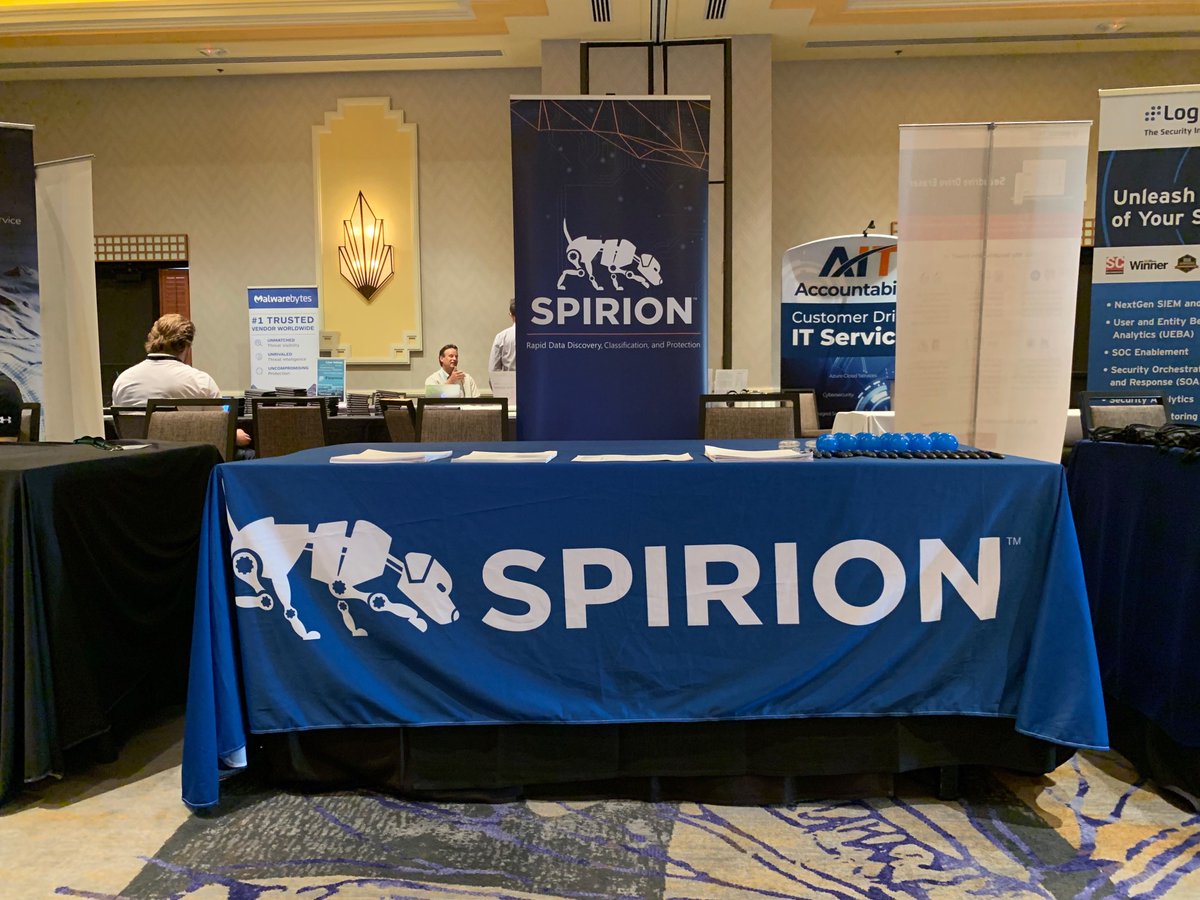 Spirion's tweet photo. TODAY- If you are in Anaheim please stop by and see #spirion at #dataconnectors at the Sheraton Park Hotel to learn more about #dataprivacy & #datadiscovery.
https://t.co/5GjTW9O7iF https://t.co/k223hPOQkg
