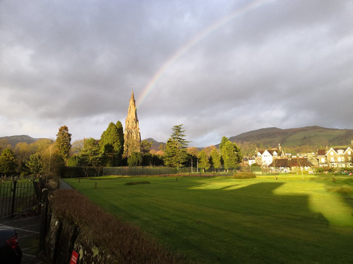 There must be a pot of gold in St Mary's Church, Ambleside.