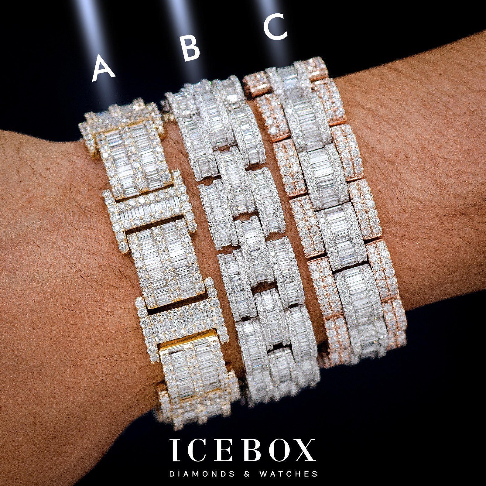 Tennis bracelet icebox new arrivals