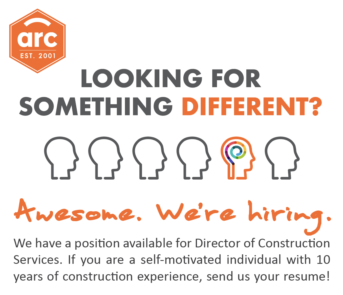 gowitharc's tweet photo. Looking for something different? Awesome. We're hiring...
We have a position available for Director of Construction Services. If you are a self-motivated individual with 10 years of construction experience, check out this link and send us your resume: https://t.co/WNmJ2zQaSu https://t.co/ATNl6BGPmr