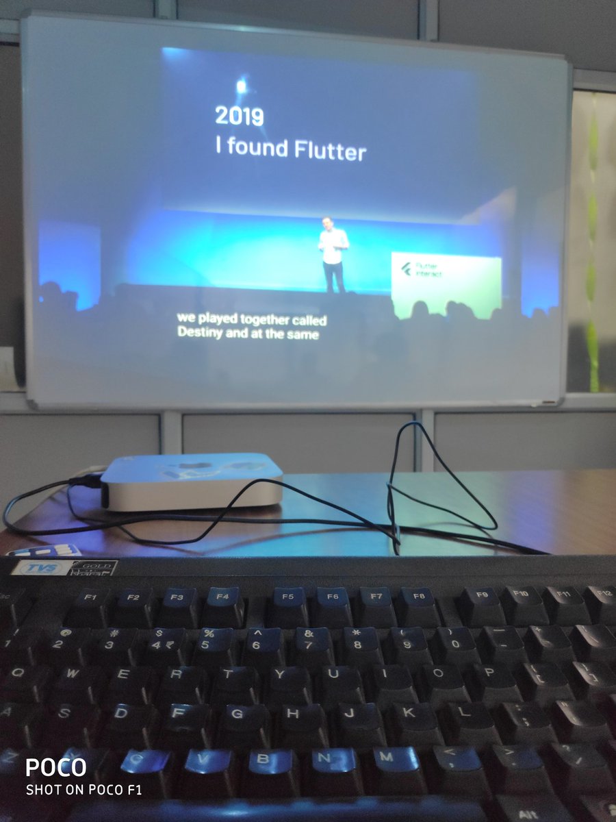 gaurang_goda's tweet image. #FLutterlive  Watching live stream from our office @yudizsolutions  at ahmedabad.