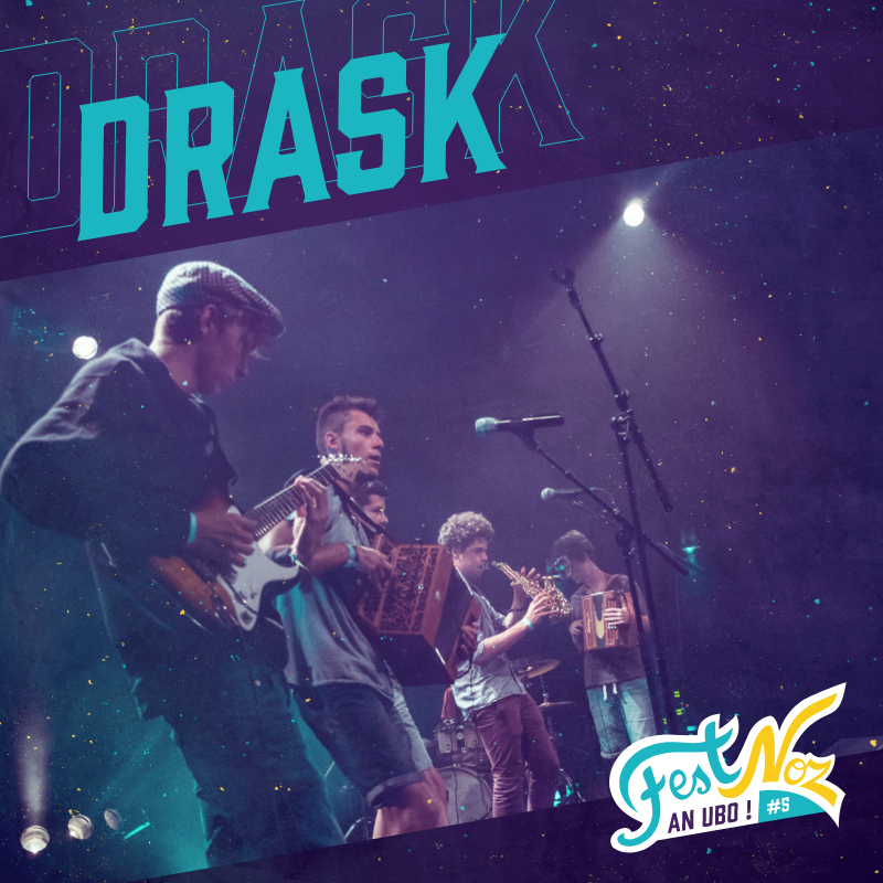 SETU_UBO's tweet photo. Deoc'h da dizoleiñ #Drask, strollad kentañ e roll-tremen #FestNozAnUBO, a vo aozet d'an 10 a viz genver 2020 ! 😁 Découvrez Drask, le premier groupe programmé au #FestNoz an #UBO du 10 janvier 2020 à #Brest ! 🎷

🎧 Écoutez un extrait sur YouTube : https://t.co/a4pTQs6ShO https://t.co/SzfAP7nyqo