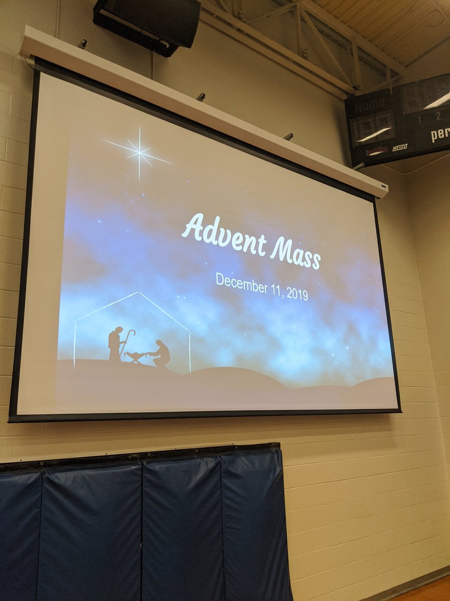 RAMSNationLeads's tweet photo. Today we came together as @StRobertCHS community @ycdsb to celebrate the Advent season with a Mass.  Today is also our 1st Wellness Wednesday and nothing is more fitting than today's gospel reading: "Come to me, all you that are weary and heavy-laden, and I will give you rest." https://t.co/RUNVQGgtNp