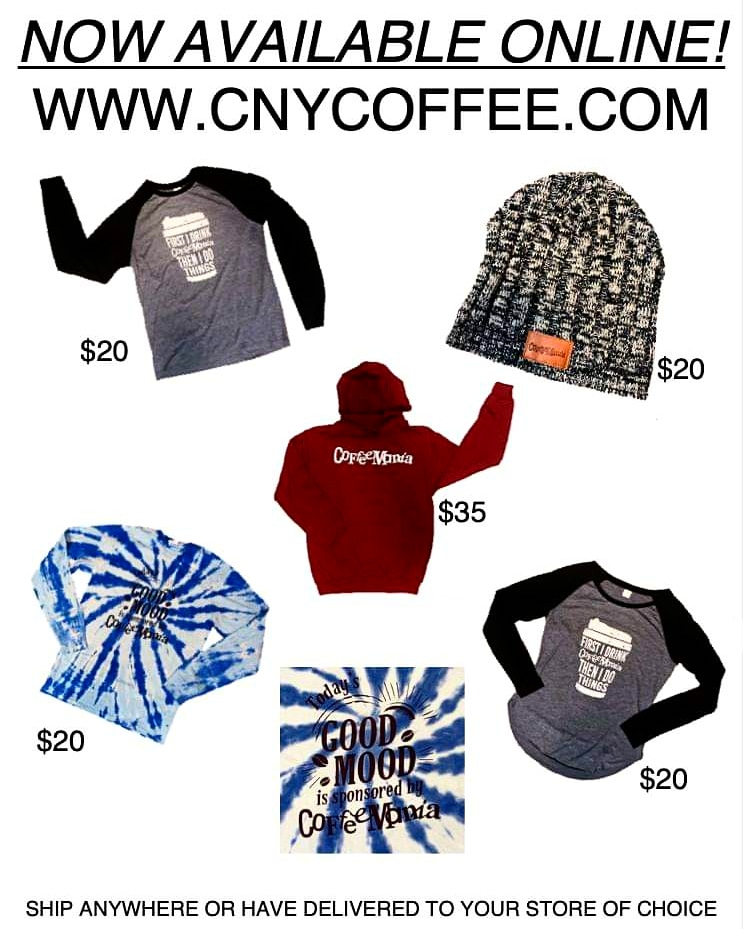 Order online at cnycoffee.com 👌🎉