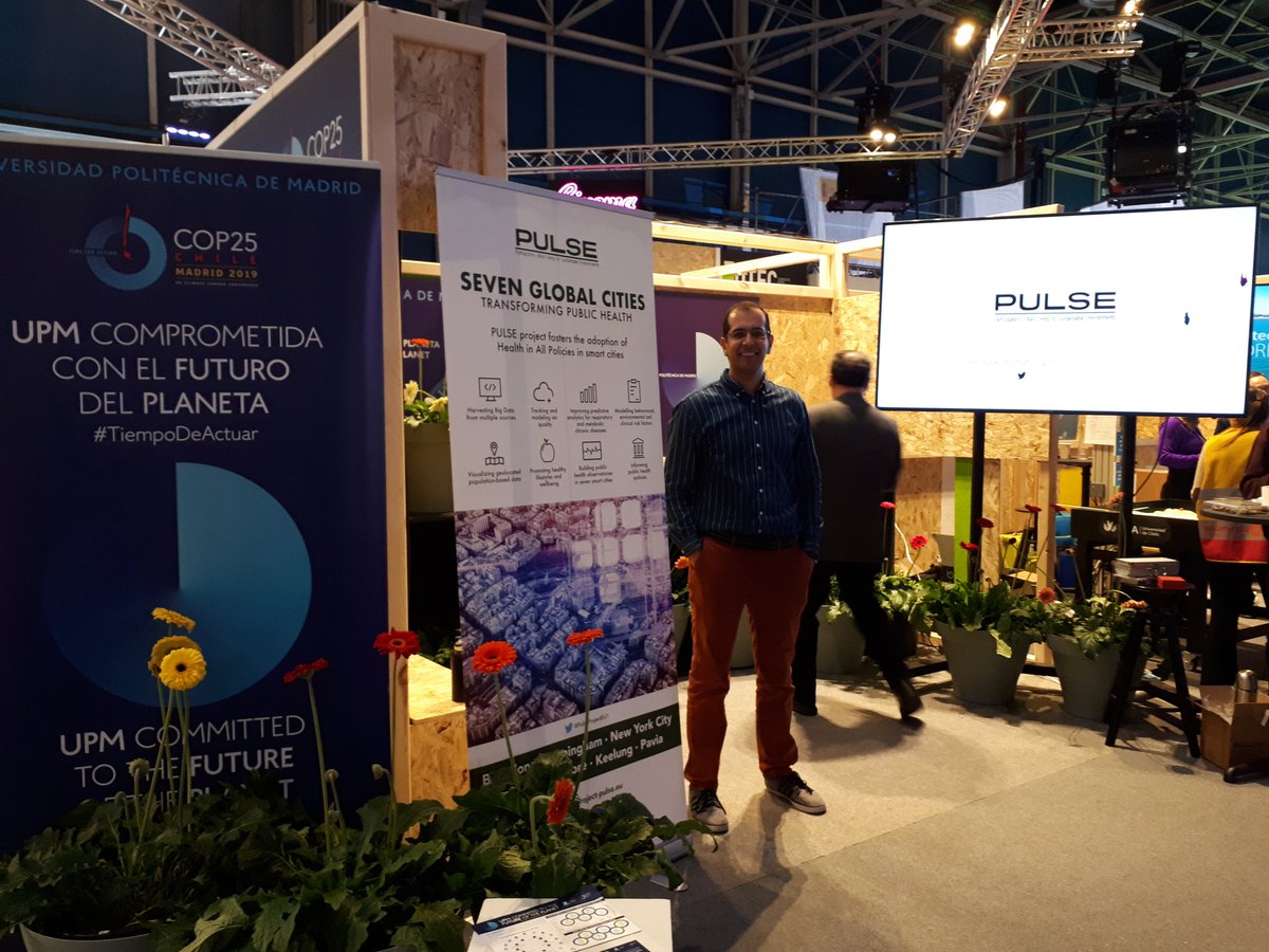 Josegterius's tweet photo. Presenting @PulseProjectEU1 at the #COP25. Showing our contribution for a better planet! @Life_S_Tech @otri_upm @La_UPM https://t.co/tIjUmwWnfs