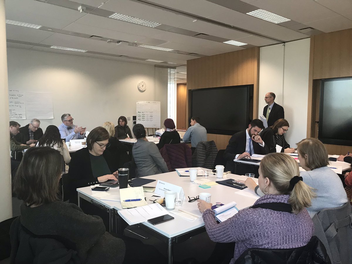 Participant takeaway from our external workshop, “the Cleveland Clinic Improvement Model is a clear simple model that anyone in the organization can follow.”