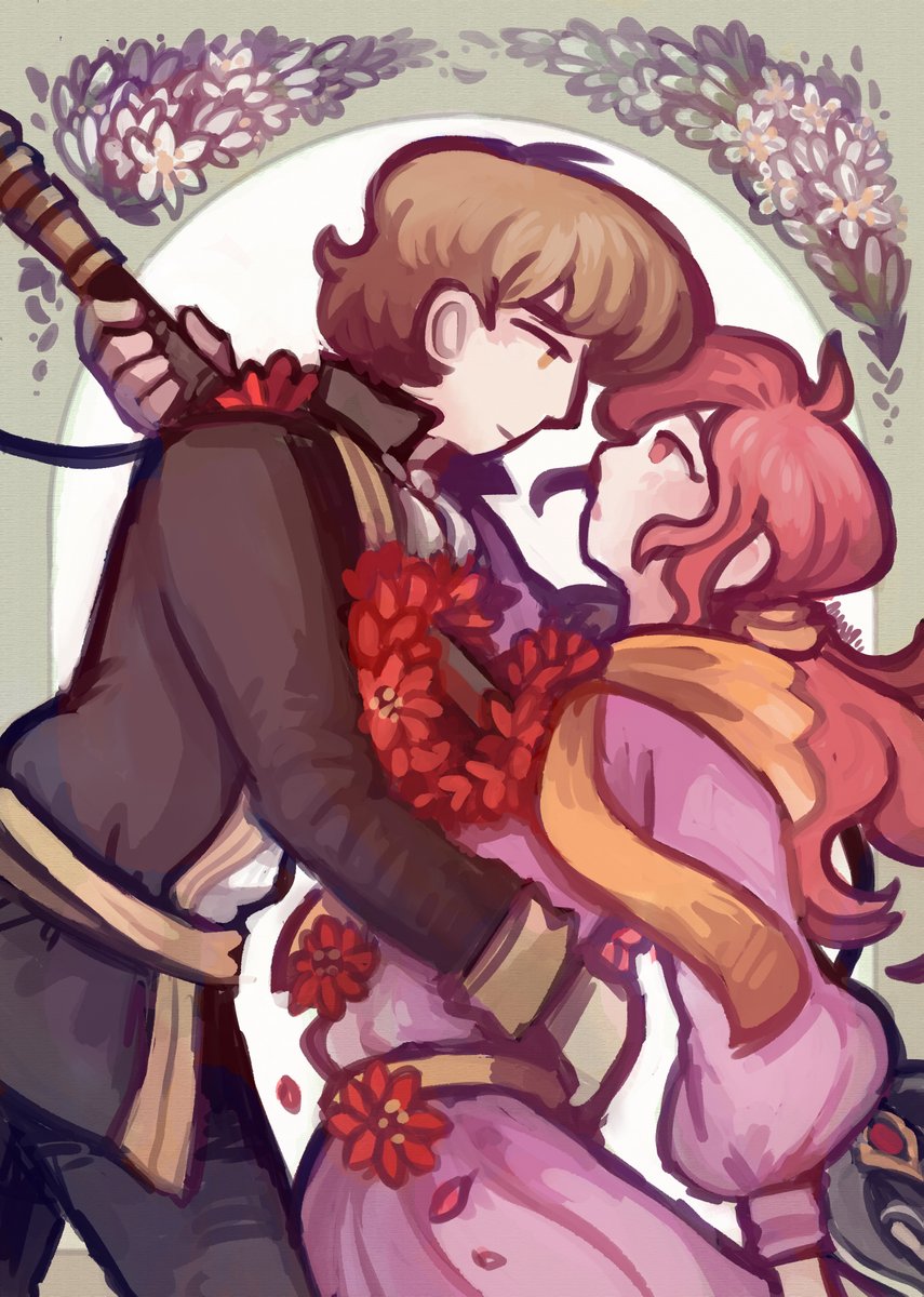 rubindraws's tweet photo. Also! Now that we got the ok, I can post my piece for @AugustEmblem 's Floreale di Jugdral Zine! I was assigned to draw Quan and Ethlyn~  thank you for letting me take part! https://t.co/ooYnTaplKb