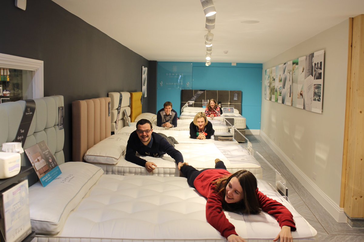 SophaUK's tweet photo. This Friday, we'll be putting on our favourite festive jumpers to support Save the Children’s Christmas Jumper Day! Will you be joining in? We got into the spirit of Christmas last year and had some festive fun. 🐑🧶🛏
#WoolWednesday #beds #mattresses #Christmas #TheTrueBedmakers https://t.co/C29pE1k01m