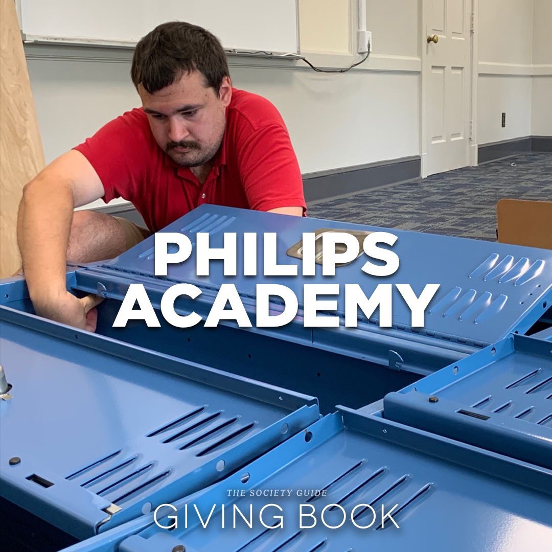 PhilipsAcadNC's tweet photo. We are proud to be featured in @SocietyGuideCLT The Giving Book again this year.  What a wonderful opportunity to tell Brad's story of post-graduation employment.  #page70 https://t.co/GWtPIacbsi 
#GiveWhereYouLive 
#GivingBook
#GivingMatters https://t.co/XkiJMHIMg4