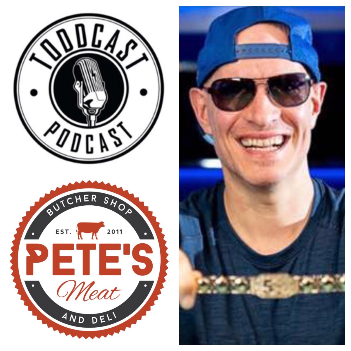 TODDCastPodcast's tweet photo. Former pro #hockey player / #WSOP 3x bracelet winner #GregMueller is a guest of Ep.210! Talked #Packers, #Canucks, #marijuana, #superpowers, #GnR, #SteveMillerBand, #RayDonovan, #Suits, #aliens & more! https://t.co/5zodWZId80
* @Petesmeats powers entertainment guest visits! https://t.co/pEqrv9XxmT