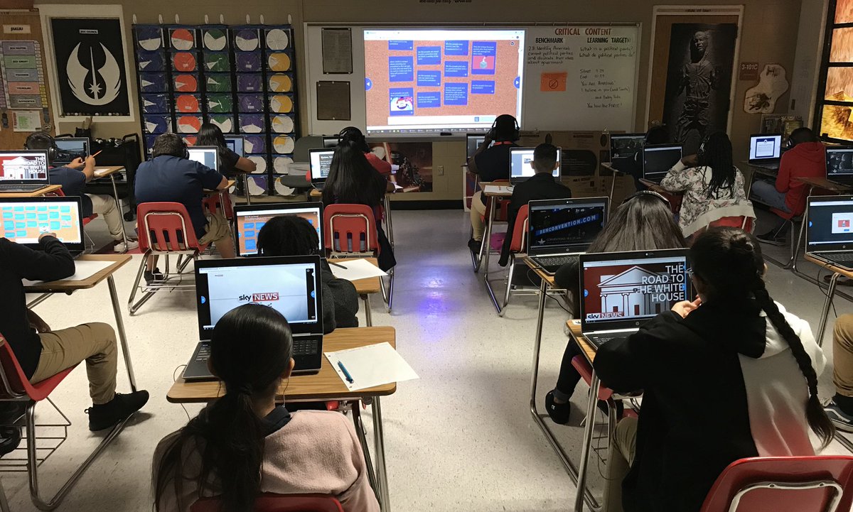 DyanKonicek's tweet image. Nearpod student-paced lesson about the electoral process!  Students drive their own learning = ownership, responsibility and success!  #UsingtheForce #EndorPadawans #Sofuntheydontevenrealizetheyarelearning @IMS_Indians @nearpod