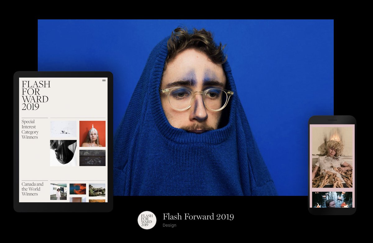 Two fresh picks in the Showcase today: <a href="/studiohumana/">( humana )</a> and the Flash Forward site by <a href="/all_in_a_cam/">Alina Skyson</a>. 

Welcome to the family 🖤 

→ semplice.com/showcase