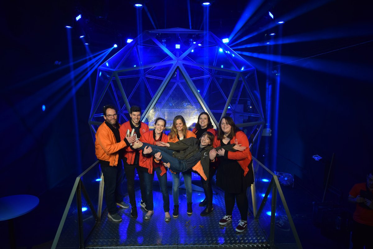 makarahealth's tweet photo. We had a fun day out in London at the @MakaraHealth Christmas Party, doing some solid #teambuilding at @CrystalMazeHQ! #healthcomms https://t.co/aVMGV7ucGN