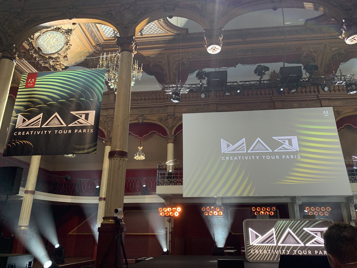 AdobeFrance's tweet photo. [#REPLAY] - #MAXCreativityTour
✅ Toutes les dernières màj produits par @rufusd &amp; @sbaril
✅ Le design pour la reconnexion dans les entreprises par @ArnauldBlanck
✅ Le parcours, la carrière et les inspirations de @pascalcampion
Par ici 👉https://t.co/2TLNyhmbFM https://t.co/ESsdOKbChi