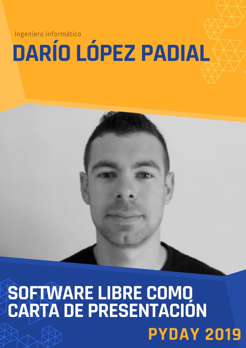 ¿Listos para el #PyDayGRX2019 en <a href="/fcienciasugr/">Facultad de Ciencias</a>?

Empezamos desvelando algunas de las charlas que podrás disfrutar este Sábado 14 Diciembre desde las 10:00

¡Síguenos y no te pierdas nada! Muy pronto el programa completo.

<a href="/OSLUGR/">OSL - UGR @oslugr@mastodon.social</a> <a href="/ETSIIT_UGR/">ETSIIT -UGR-</a> <a href="/CanalUGR/">Universidad Granada</a>