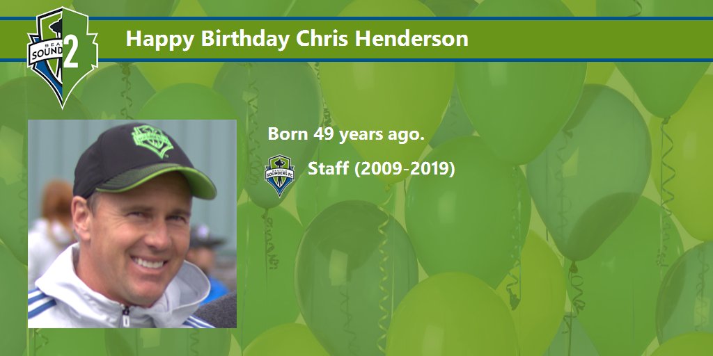 Happy Birthday Chris Henderson Player bio:  