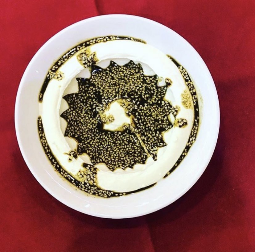 Have your Labneh with Zataar &amp; olive oil. Herby, light &amp; rich at the same time. Wonderful! 
__________________________________

#NouraRestaurant #London #Mayfair #LebaneseFood #Labneh #Yogurt  #HealthyTastyFresh #Light