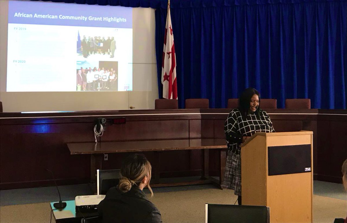 OLADCGov's tweet photo. Every day, @MayorBowser’s @DCMOCA agencies ensure to provide the right support to our #DC residents! Today, we are here at our #Roundtable2019 along with @dcmoapia @MOAA_DC @MOAAA_DC @ServeDC @DCLGBTQ @dccensus @DC_MOTA & @CavendishBetsy #IJLS program!
#DCValued #FairShot https://t.co/ULtG70TOPx