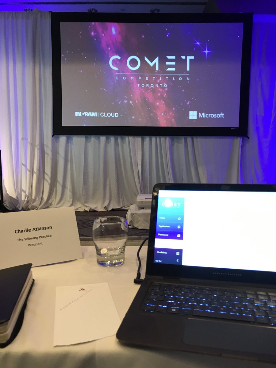 That’s a wrap on the 15 presentations at #CometCompetition by ⁦<a href="/IngramMicroCA/">Ingram Micro Canada 🇨🇦</a>⁩