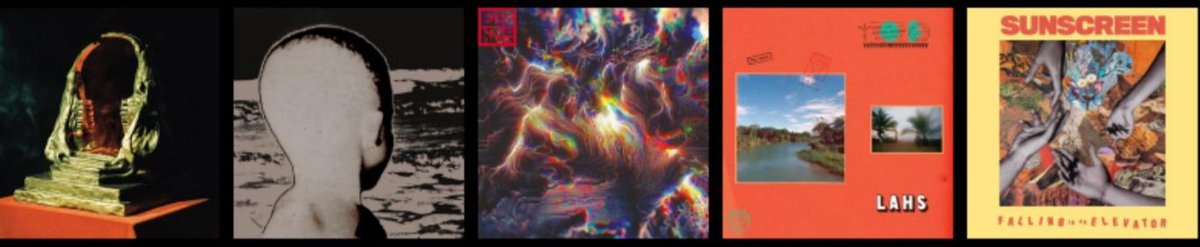 frog_wine's tweet photo. Starting with 10-6
10. @Sunscreen_band - Falling In An Elevator 
9. @AllahLas - LAHS
8. ECHT! - DOUF EP
7. @rundatbacc - LIL BIG MAN
6. @kinggizzard - Infest the Rats' Nest https://t.co/KsTZu9SnLo