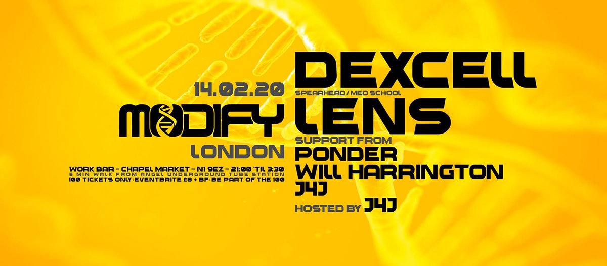 DΞXCΞLL (@dexcelldnb) on Twitter photo A few events you can catch us at in 2020. If you want to book us hit up the lovely folks <a href="/ClinicTalent/">Clinic Talent</a> A few events you can catch us at in 2020. If you want to book us hit up the lovely folks <a href="/ClinicTalent/">Clinic Talent</a>