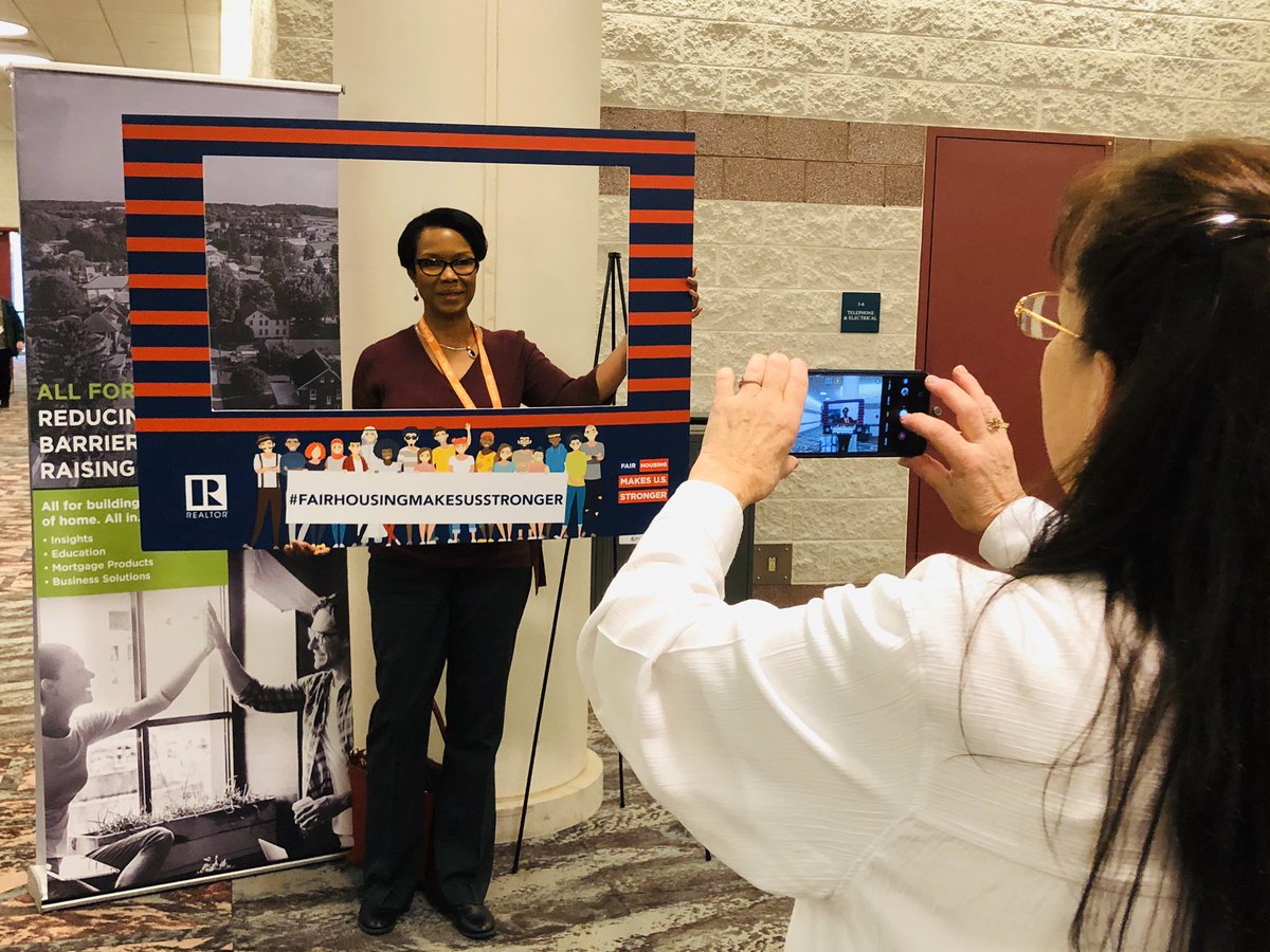 TriplePlayExpo's tweet photo. Come celebrate our commitment to Fair Housing outside of rooms 302-303 until 2 p.m. #TP19 #GrowAboveAndBeyond #FairHousingMakesUsStronger https://t.co/8KIXnqE8sc