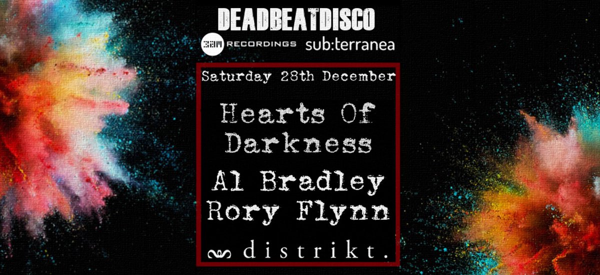 At the awesome <a href="/distrikt_leeds/">distrikt bar</a> on 28th Dec, the only post-Christmas rave you need, and with an up-to-6am license too... free entry, ace music, wicked people, burning calories... #Leeds #leedsclubbing #vinyldj #housemusic #deephouse #minimalhouse #leedsnightlife