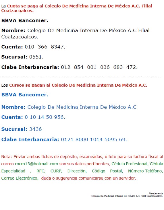 cmimcoatza's tweet photo. Les informamos las Cuotas de afiliación 2020: paquetes congreso (incluyen congreso mundial 2020) y anualidad. https://t.co/pY98D8LiC1