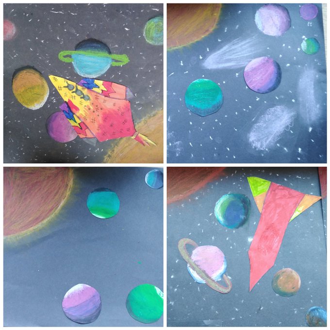 In A Galaxy Far Far Away Year 5 Have Been Creating Space