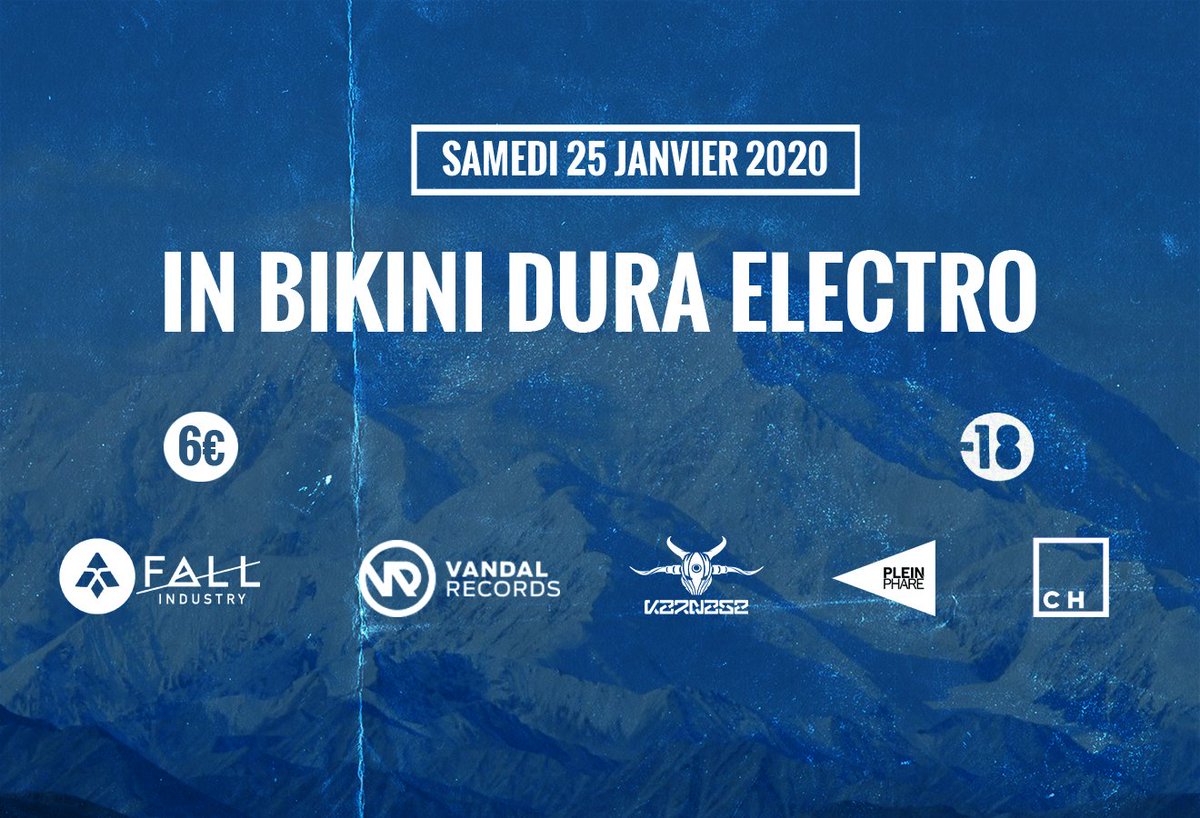 #inbikiniduraelectro
On se retrouve le 24 janvier pour la première soirée éléctro de 2020 avec les assos qui vous font danser toute l'année !
— — — —
Billetterie (6€) >> lebikini.com/2020/01/25/in-…