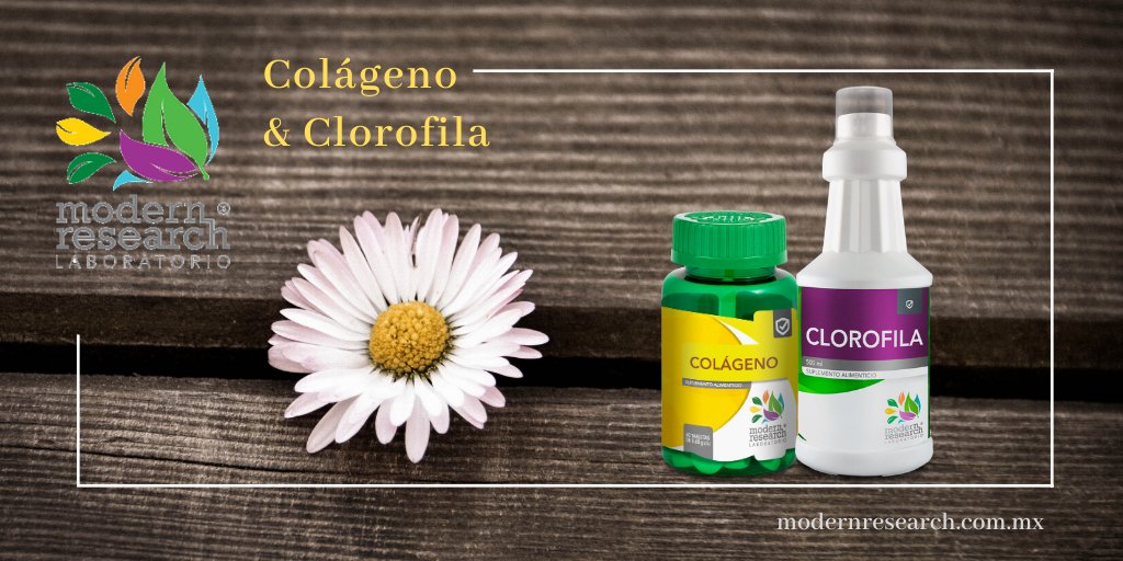 modernresearch_'s tweet image. Pareja ideal para tu piel, proporciona antioxidantes y desintoxica el organismo, elaborados con ingredientes naturales.  #ModernResearch  #SaludYNutricion  #Clorofila  #Colageno  #Vitaminas
