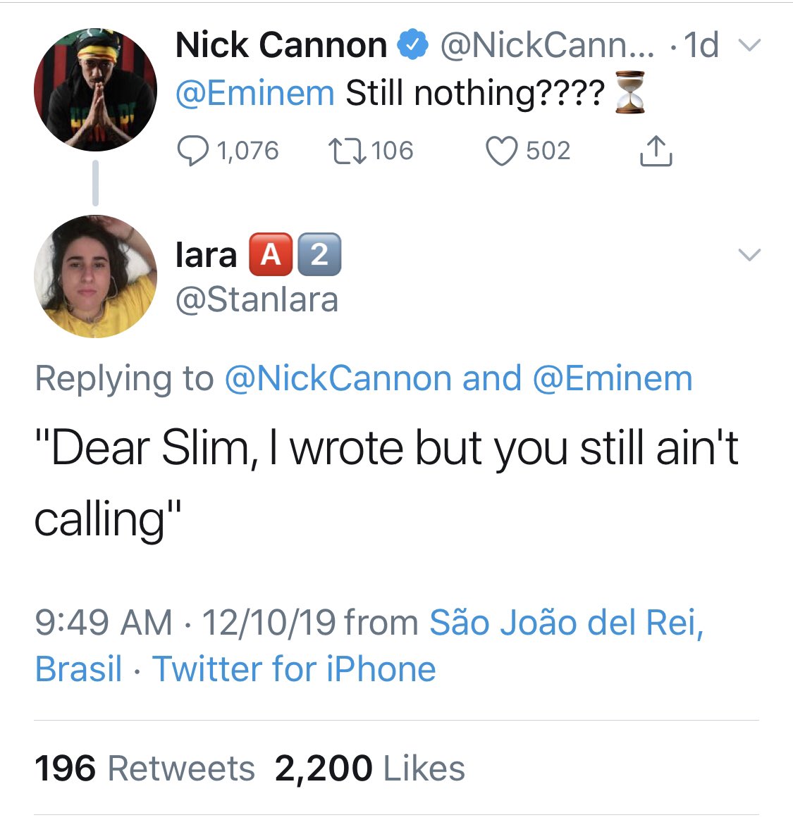 NewsGizzy's tweet photo. #RIPNickCanon Cannon* 😂 https://t.co/6wcmiI7Efb