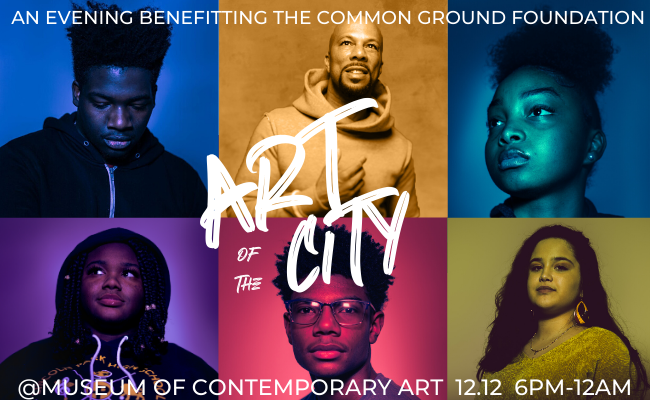 chimaguncovered's tweet photo. Tomorrow, @commongroundfnd will partner with @mcachicago to produce ARTWALK. The event will allow students to participate in their year round mentoring program. Celebs like Common, Hebru Brantley, Francine Turk, and more will be there. Get tickets here: https://t.co/hk7rxpuyCJ https://t.co/7zJ1O0TvBi