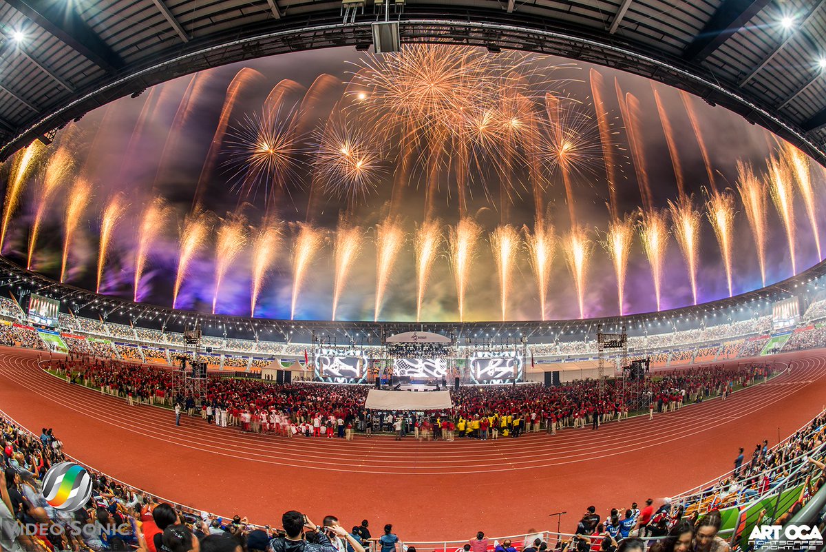 Congratulations Philippines! Thank you to all of our athletes for your hard work! You make us proud to be Filipinos!

Photo taken for <a href="/videosonic81/">Video Sonic</a> 

Photo taken with <a href="/Nikon_PH/">NIKON PHILIPPINES</a> D750 + Nikon 16mm fisheye

#SeaGames2019  #VideoSonic #NikonPhilippines #WeWinAsOne #SeaGamesClosing