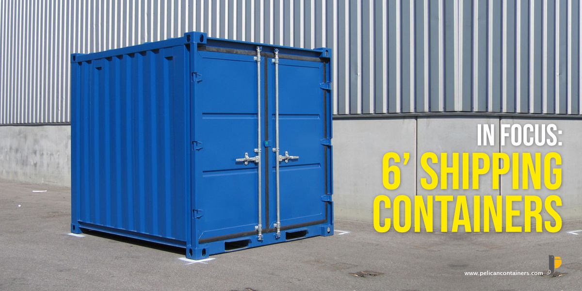 PelicanContain's tweet photo. They say all good things come in small packages. Indeed! This kid in the block has many takers as they can fit effortlessly in small spaces yet provide ample storage.
Get one for yourself today! You’ll be surprised by their versatility.
#ShippingContainer #6footContainer https://t.co/Voxzc0k5iN
