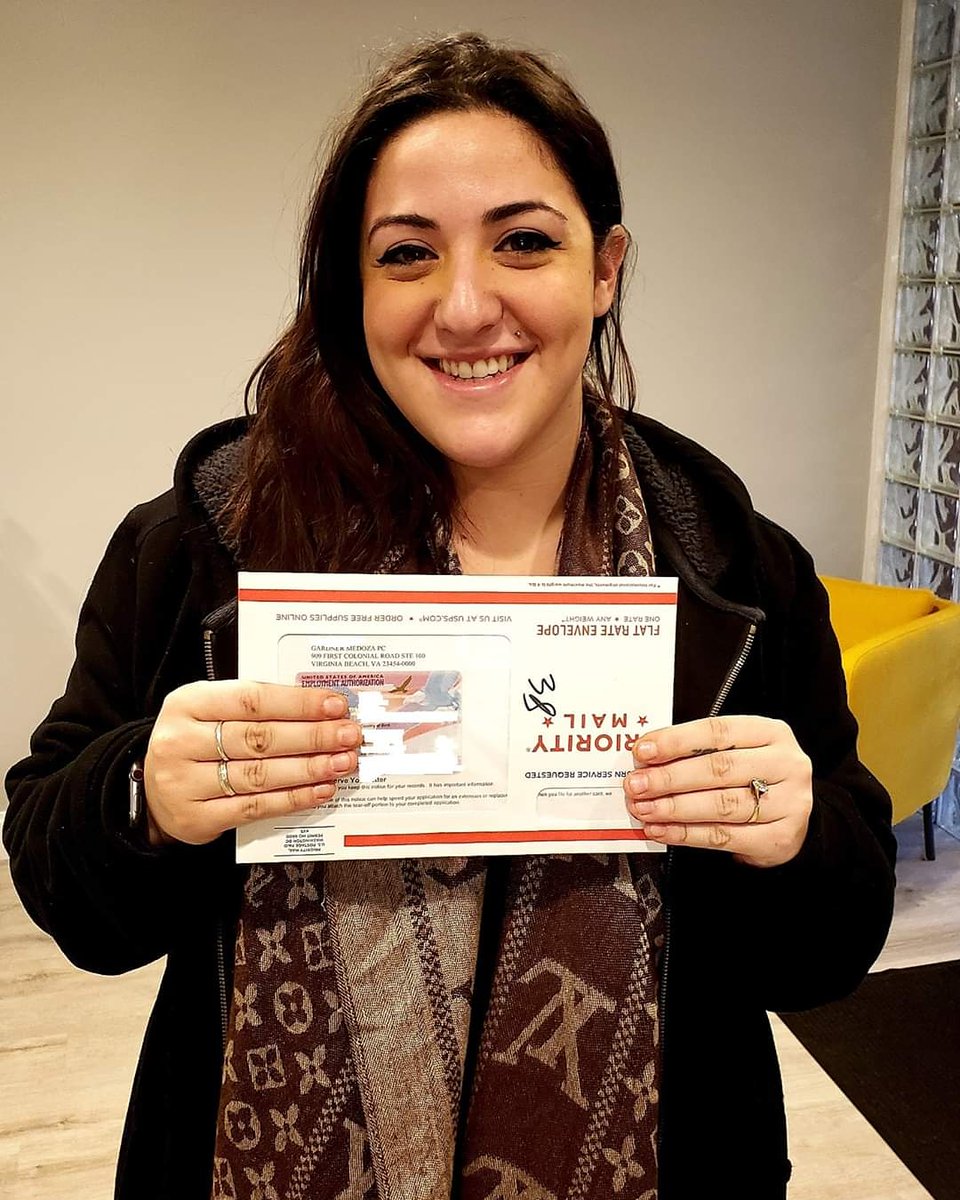 GardnerMendoza's tweet image. It&apos;s #WorkPermitWednesday!  Congrats on your EAD Renewal!  🙌 #EAD #WorkPermit #ImmigrationLawyers