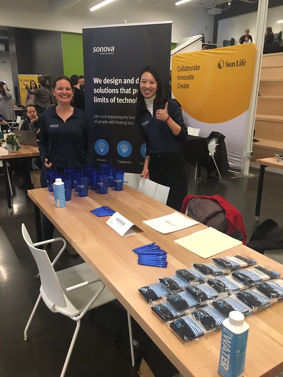 Smarietyler's tweet photo. Thanks @WomenHack for organizing a great event. Had such a great evening with Sonova Group and met with so many talented women. #womenintech #diversity https://t.co/PKy9yyZYLV