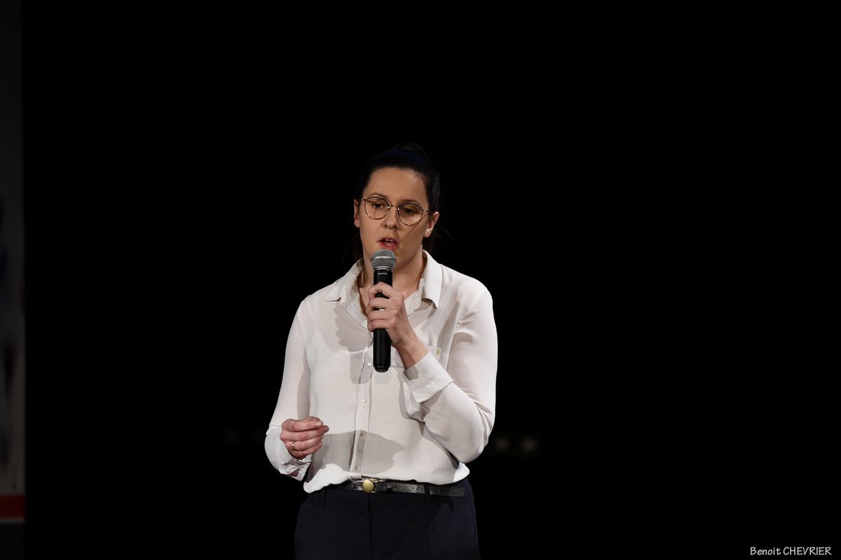 EcoleSaintGab's tweet photo. #VendéeTALKS Cynthia Le Quilliec : Le plus important c'est pas la chute c'est la façon dont on se relève ! https://t.co/noVbhKX2L9